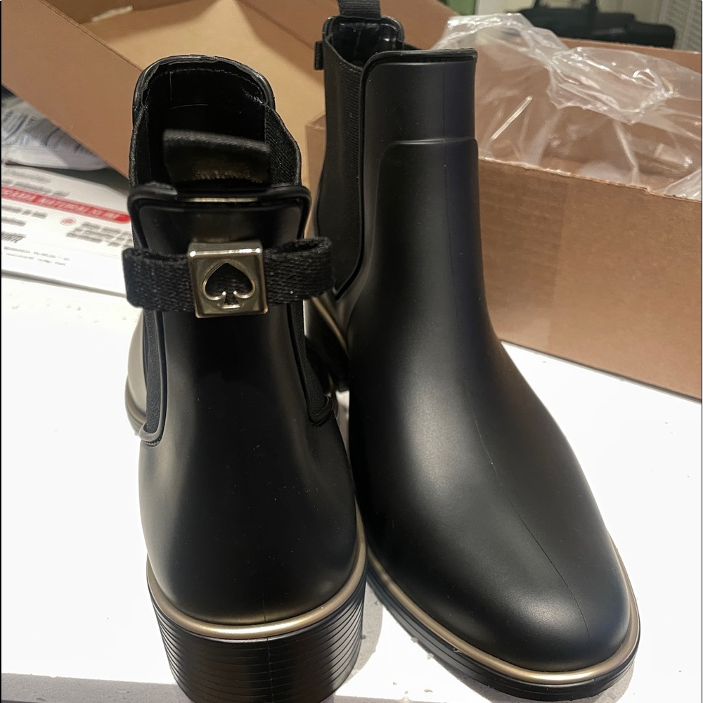 Black Kate Spade New York booties - Picture 3 of 7
